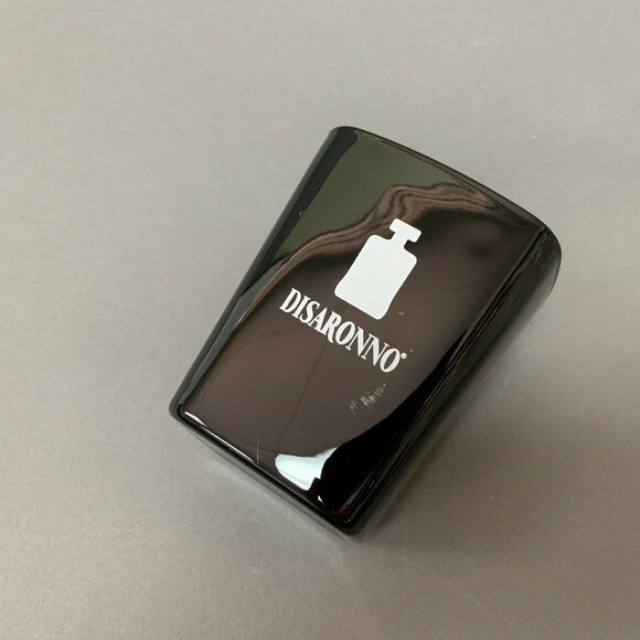 Di Saronno Square Glass Glasses Clear Black Lot of 2 - Picture 7 of 7